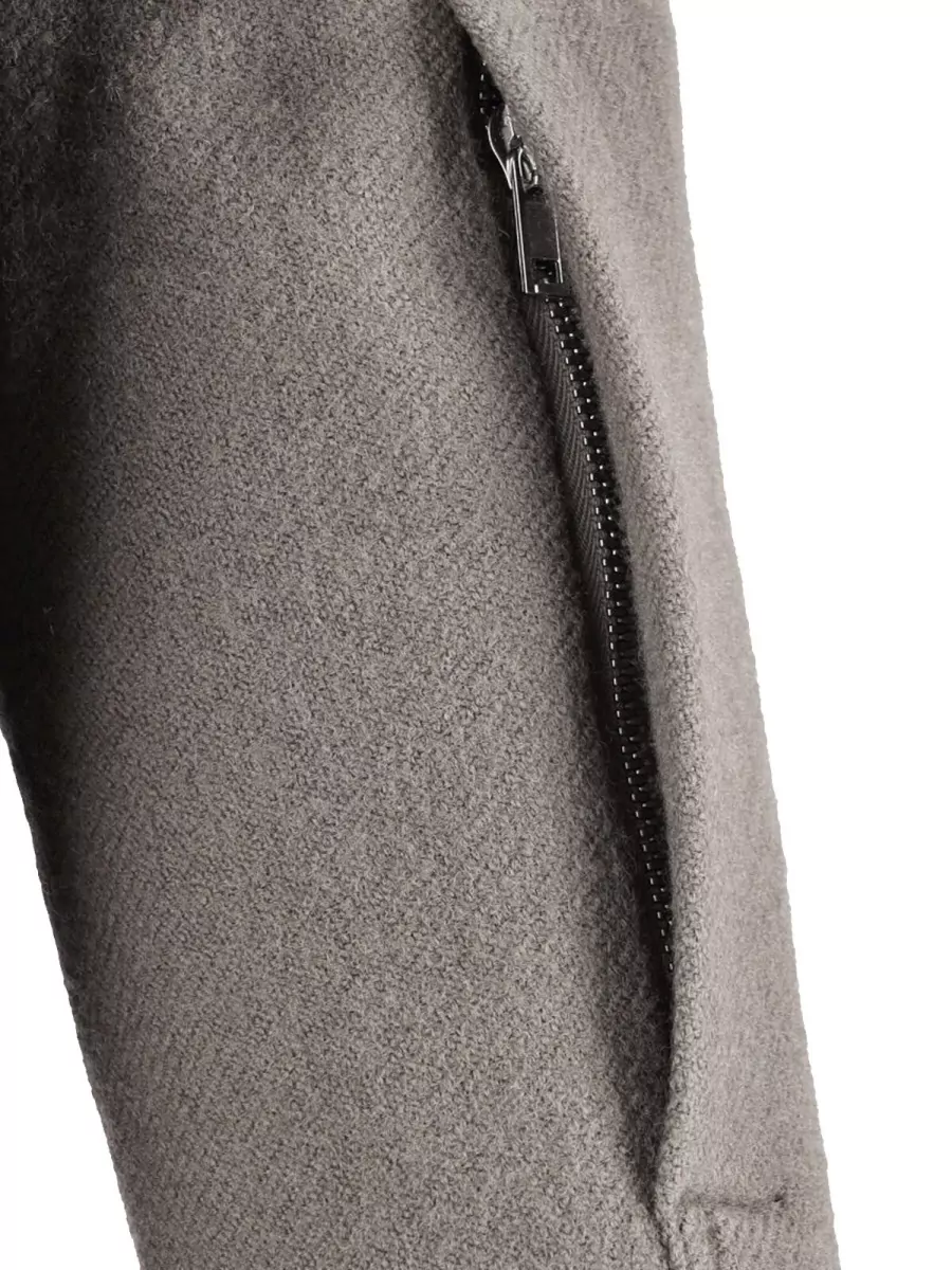 Rick Owens Wool Single Breasted Coat