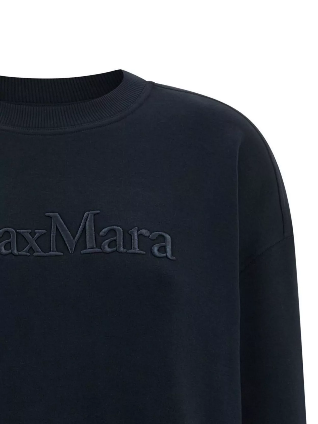 S Max Mara Casual Knit Sweatshirt Featuring Back Pocket