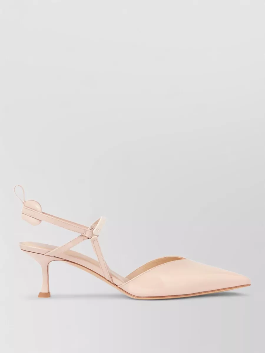 Fendi Patent Leather Slingback Pumps