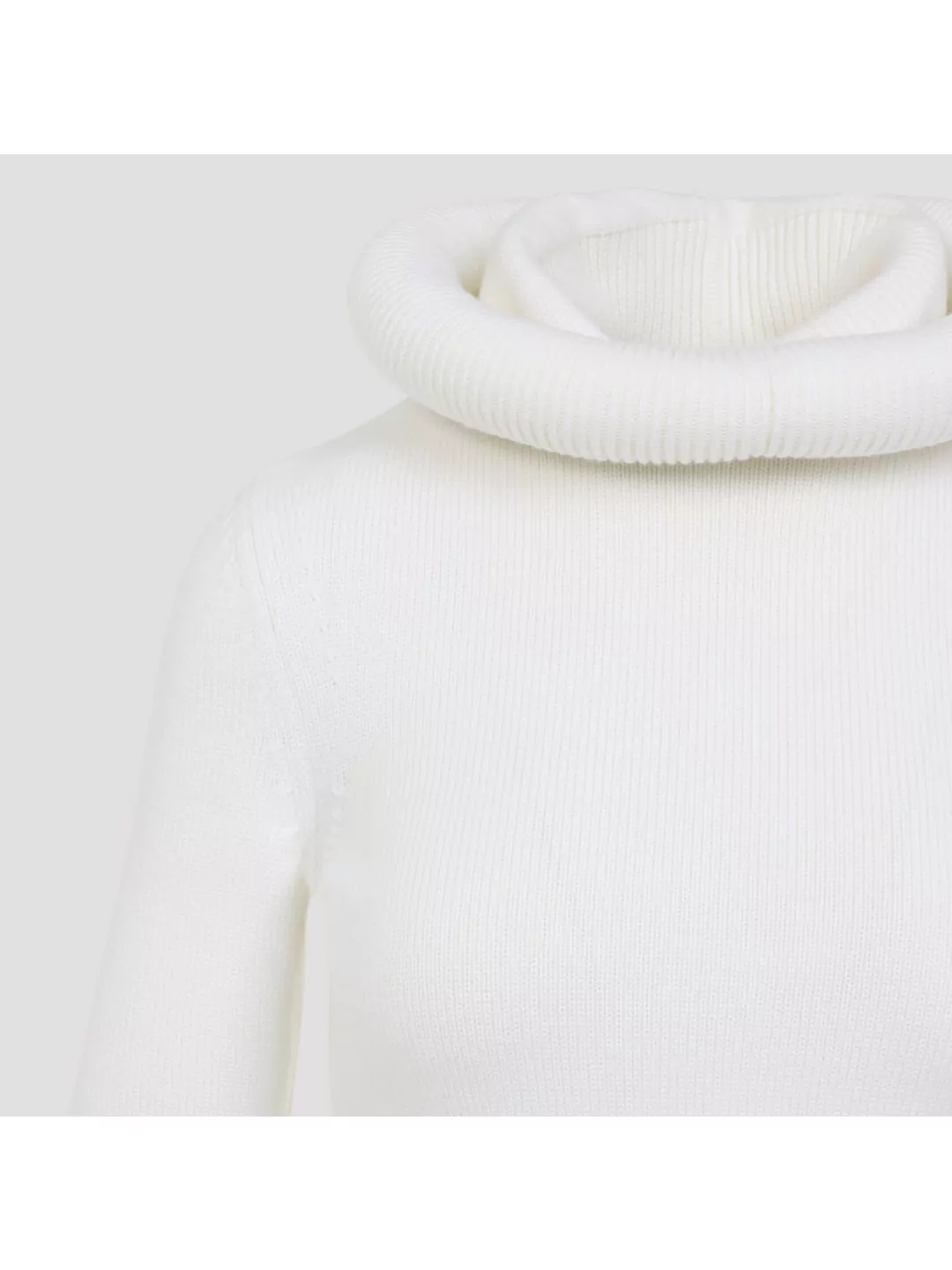 Alaïa Cropped Long Sleeve Hooded Knit Jumper