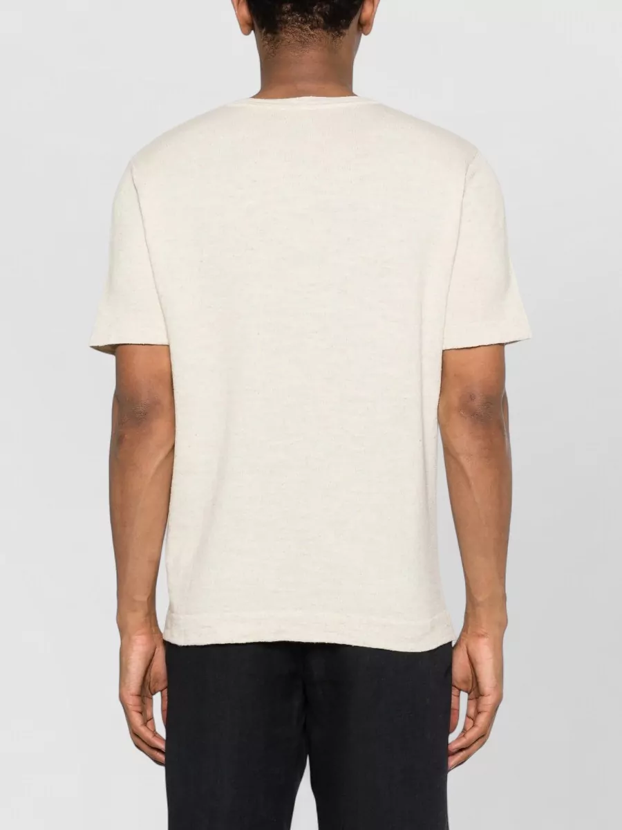 Woolrich Short-Sleeve Knitted T-Shirt