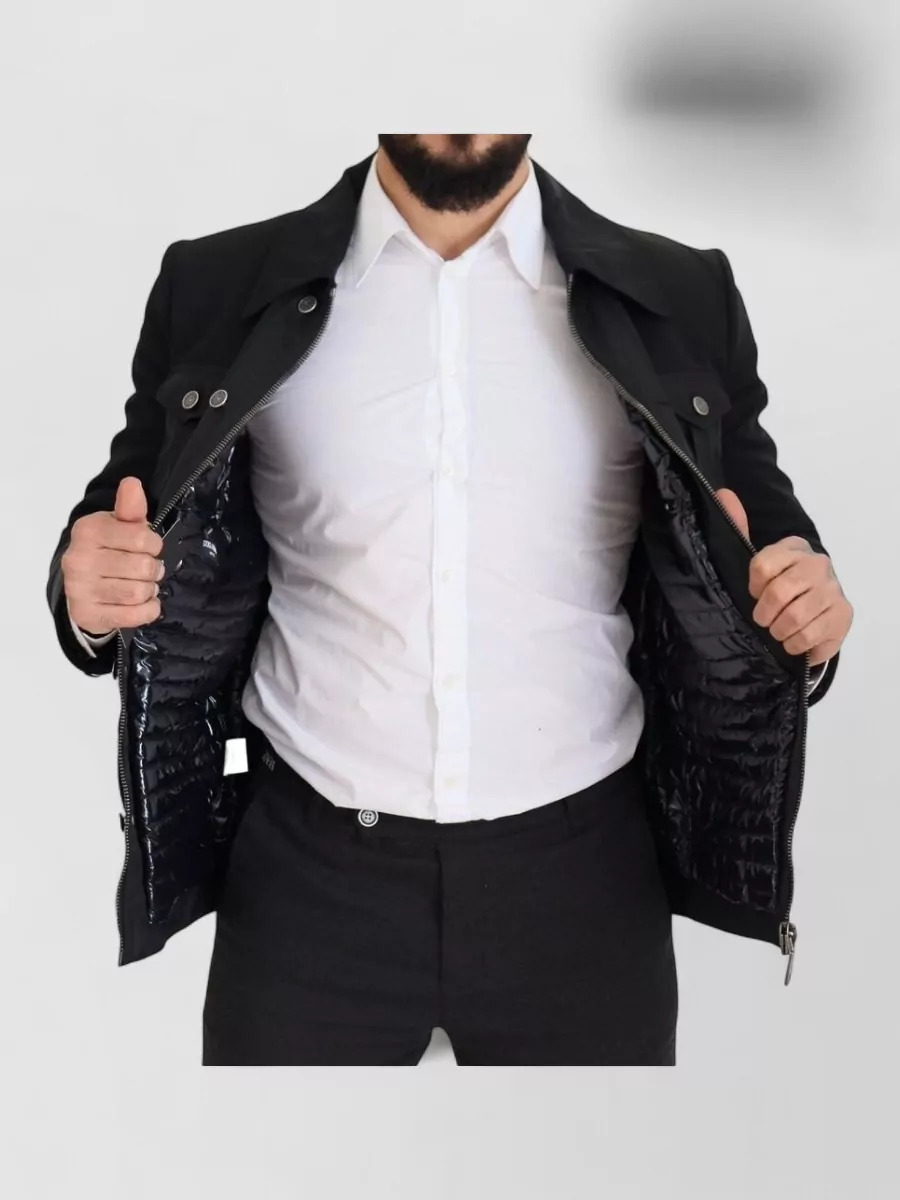 Dolce&Gabbana Cashmere Blend Single Breasted Coat