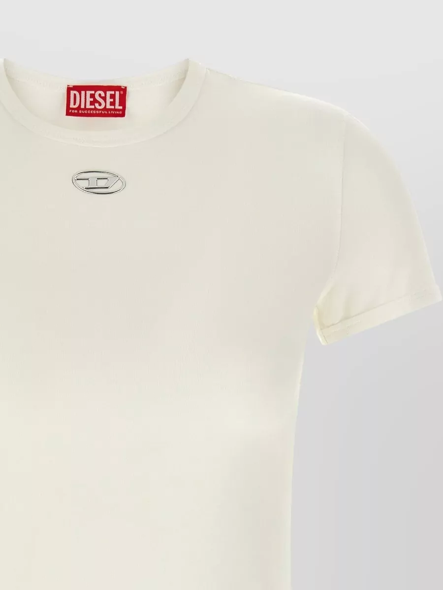Diesel Uncutieslong Od Crew Neck Short Sleeves T-Shirt