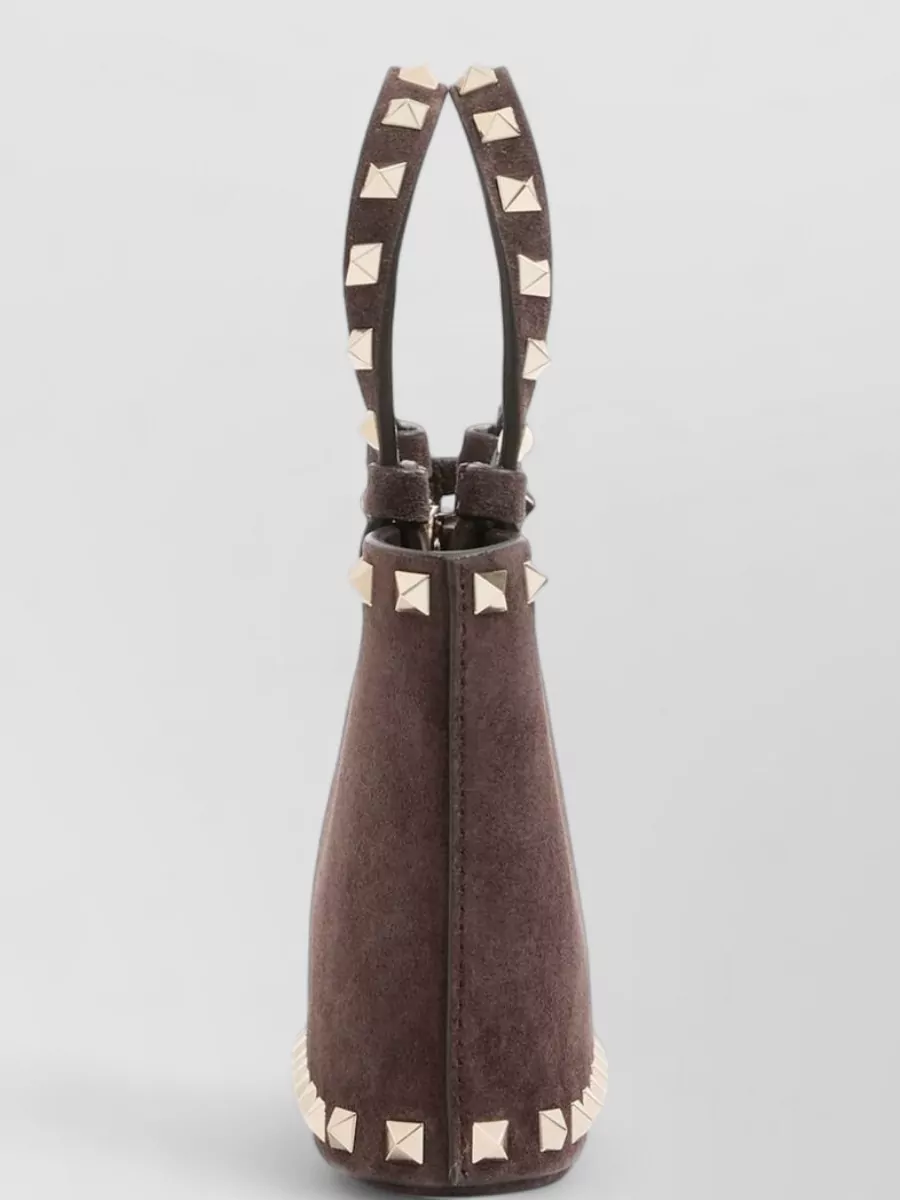 Valentino Garavani Rockstud Spike Mini Leather Tote Bag