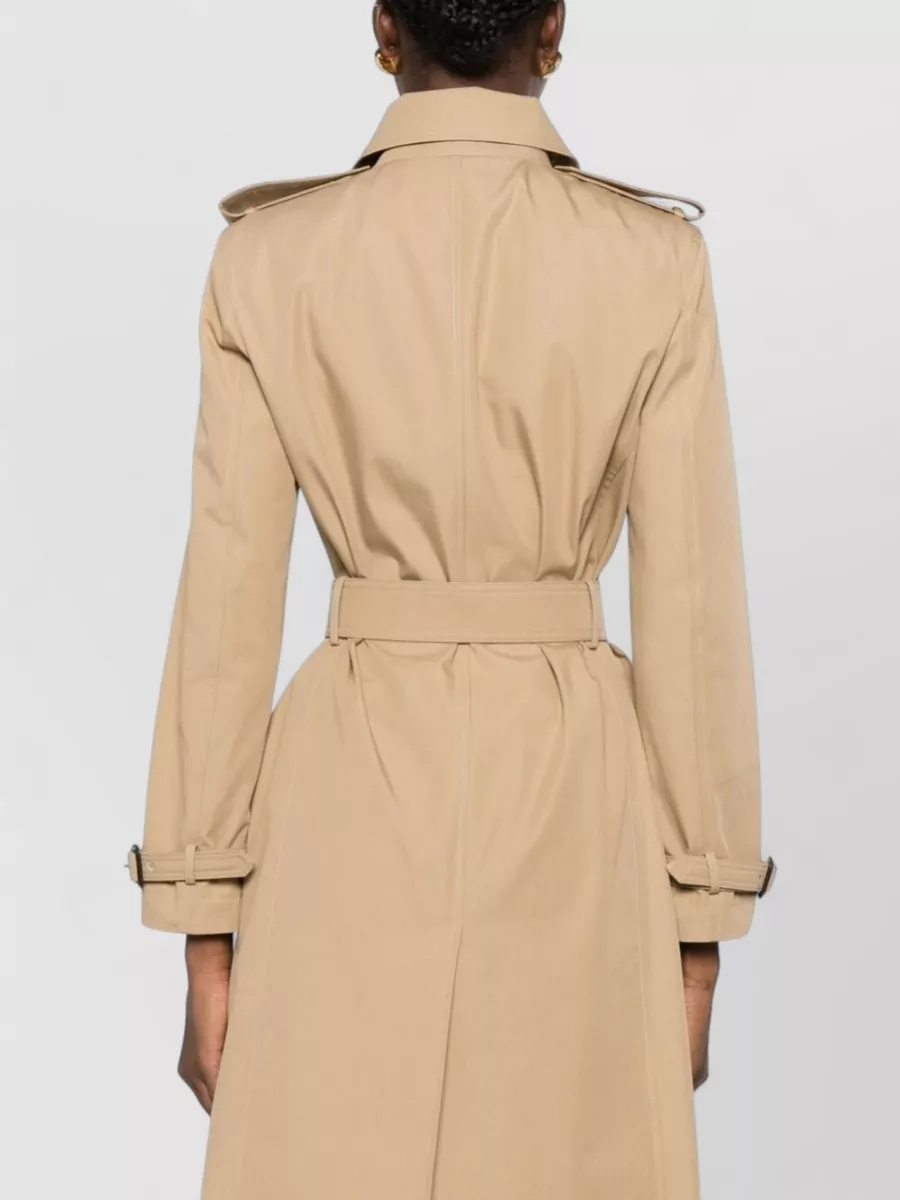 Gucci Cotton Double-Breasted Belted Trench Coat