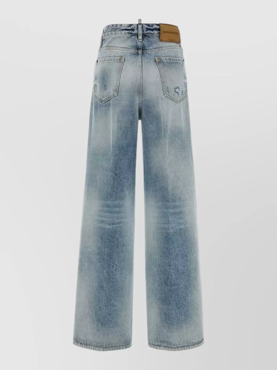 Dsquared2 Denim Wide-Leg Trousers