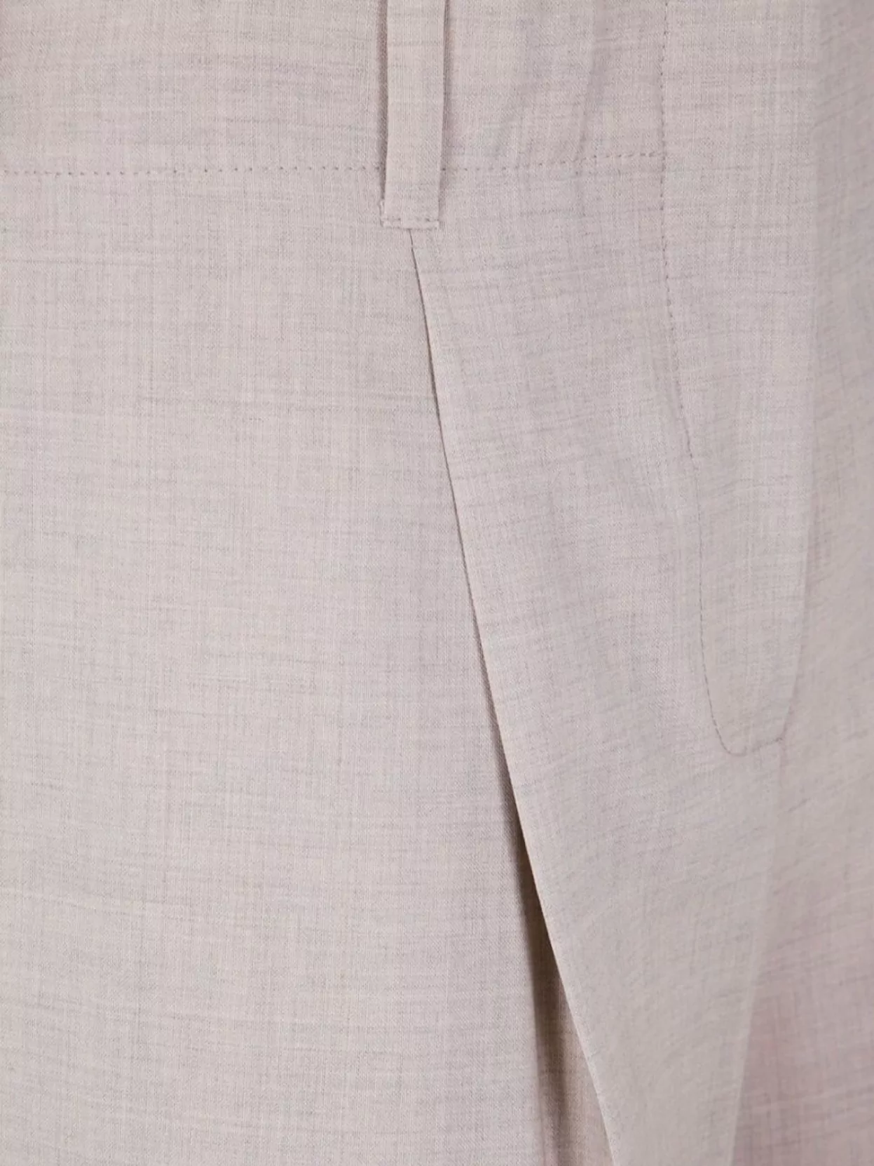 P.a.r.o.s.h Straight Leg Trousers With Side And Back Pockets In Gray