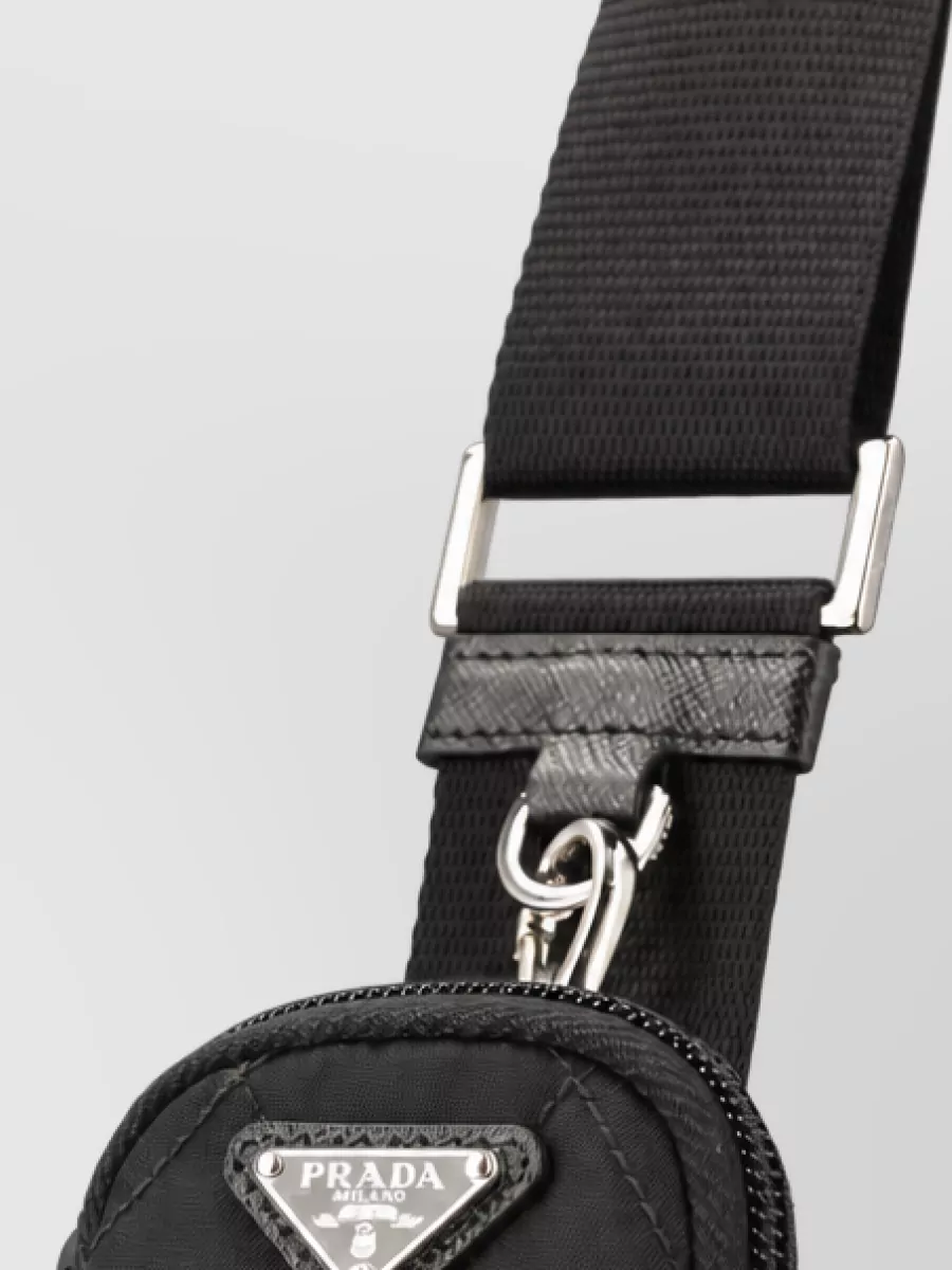 Prada Shoulder Recycled Polyamide Quilted Belt Bag