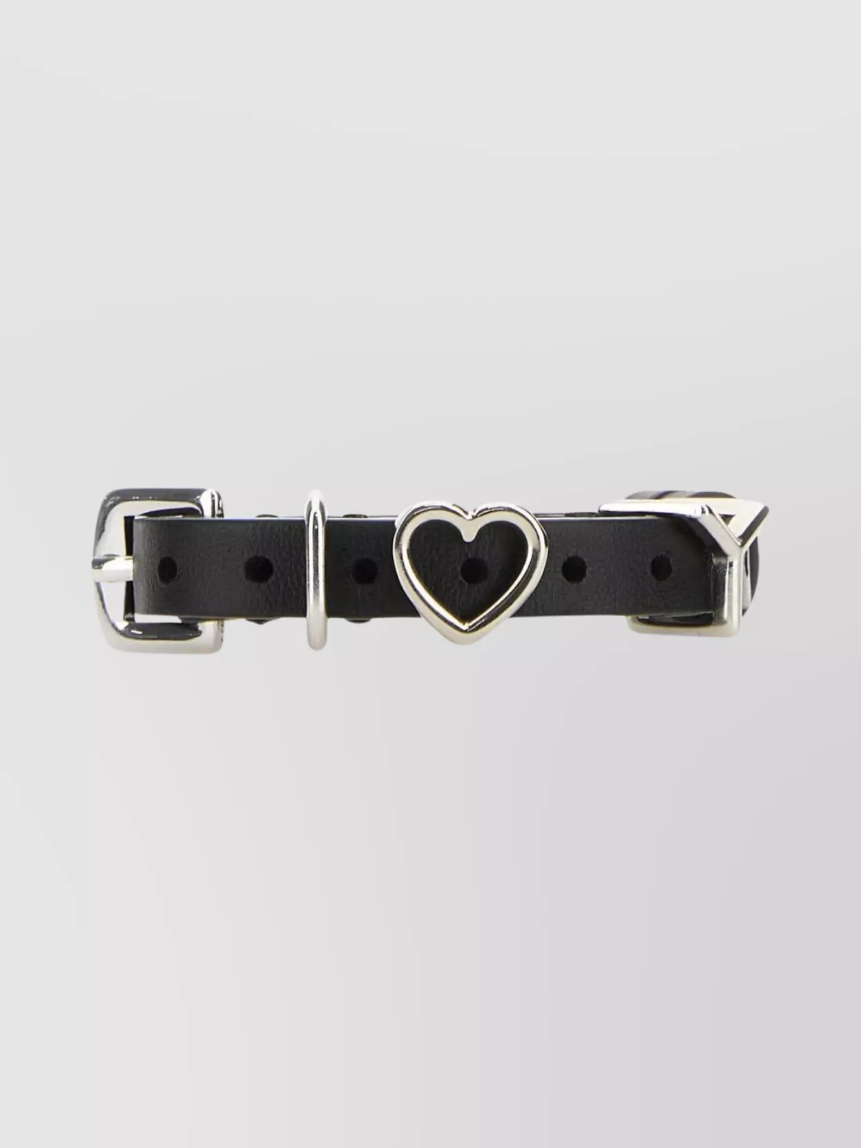 Shop Y/project Leather Bracelet Heart-shaped Buckle