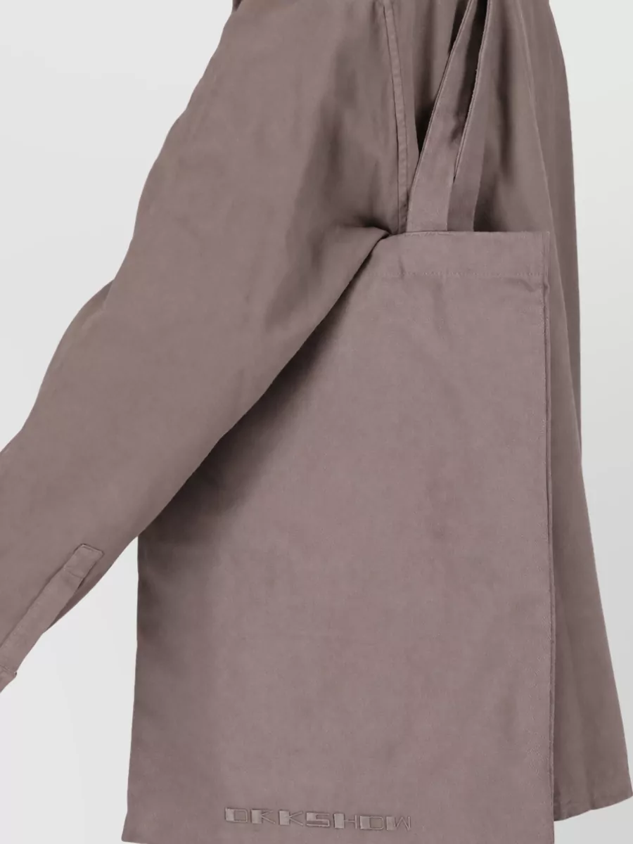 Rick Owens Drkshdw Cotton Shirt Jacket