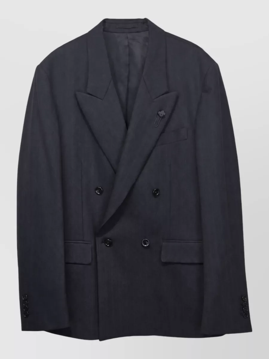 Lardini wool suit jacket