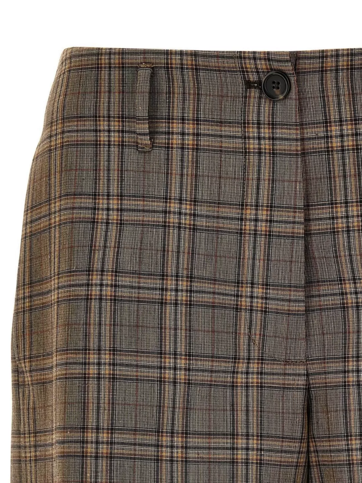 Pinko 'nevi' Checked Pattern Shorts