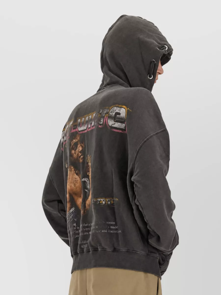 Off-White Printed Hoodie