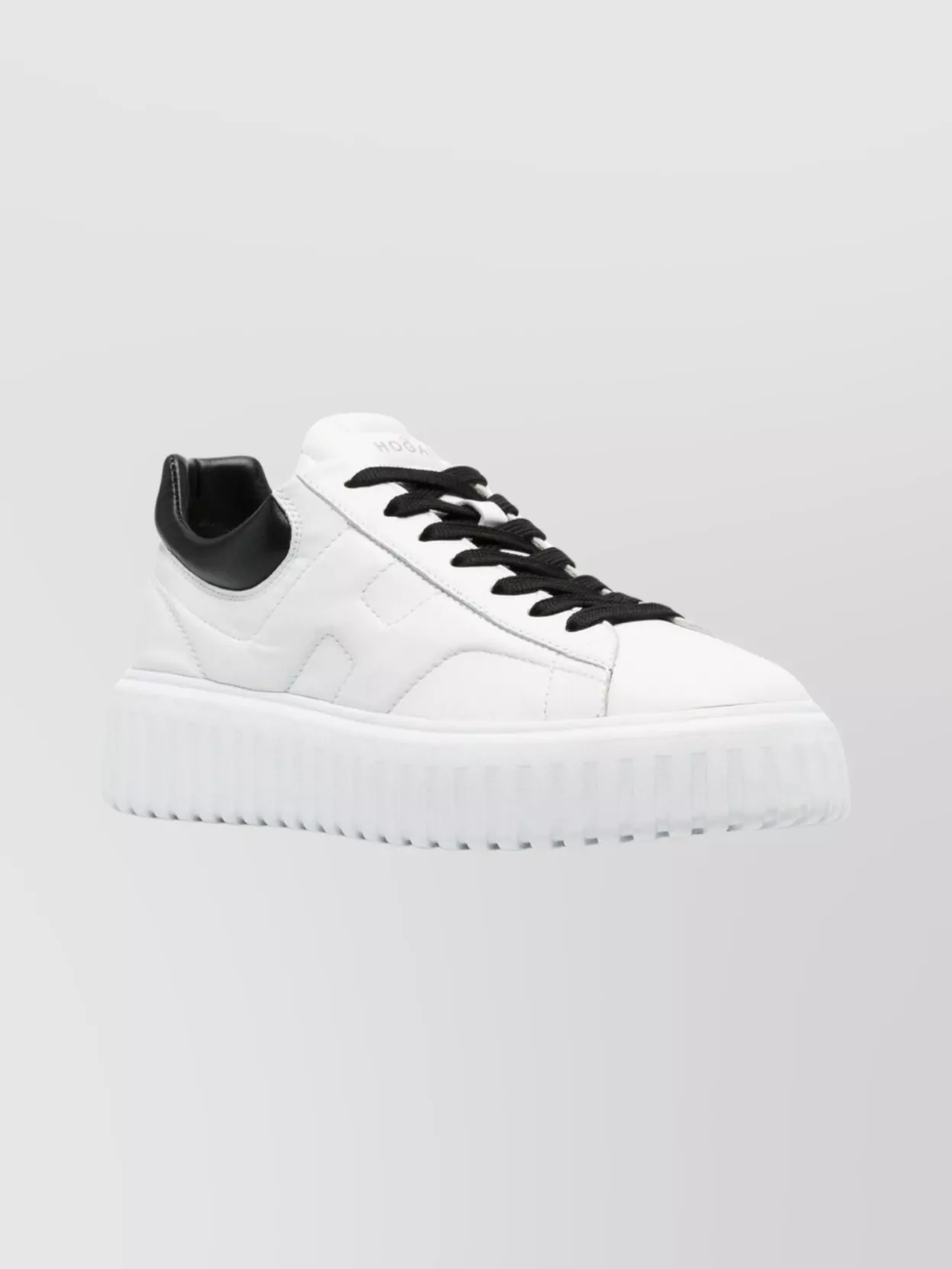 Hogan Sneakers With Platform Sole And Round Toe In White