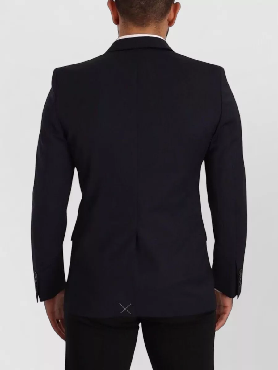 Dolce&Gabbana Virgin Wool Single Breasted Blazer