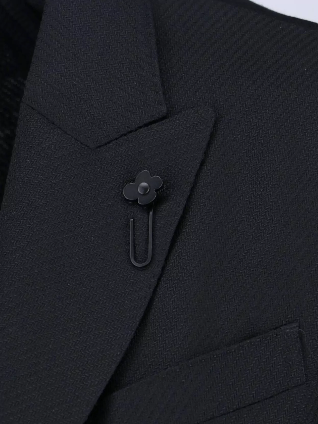 Lardini Double-Breasted Blazer Notch Lapel