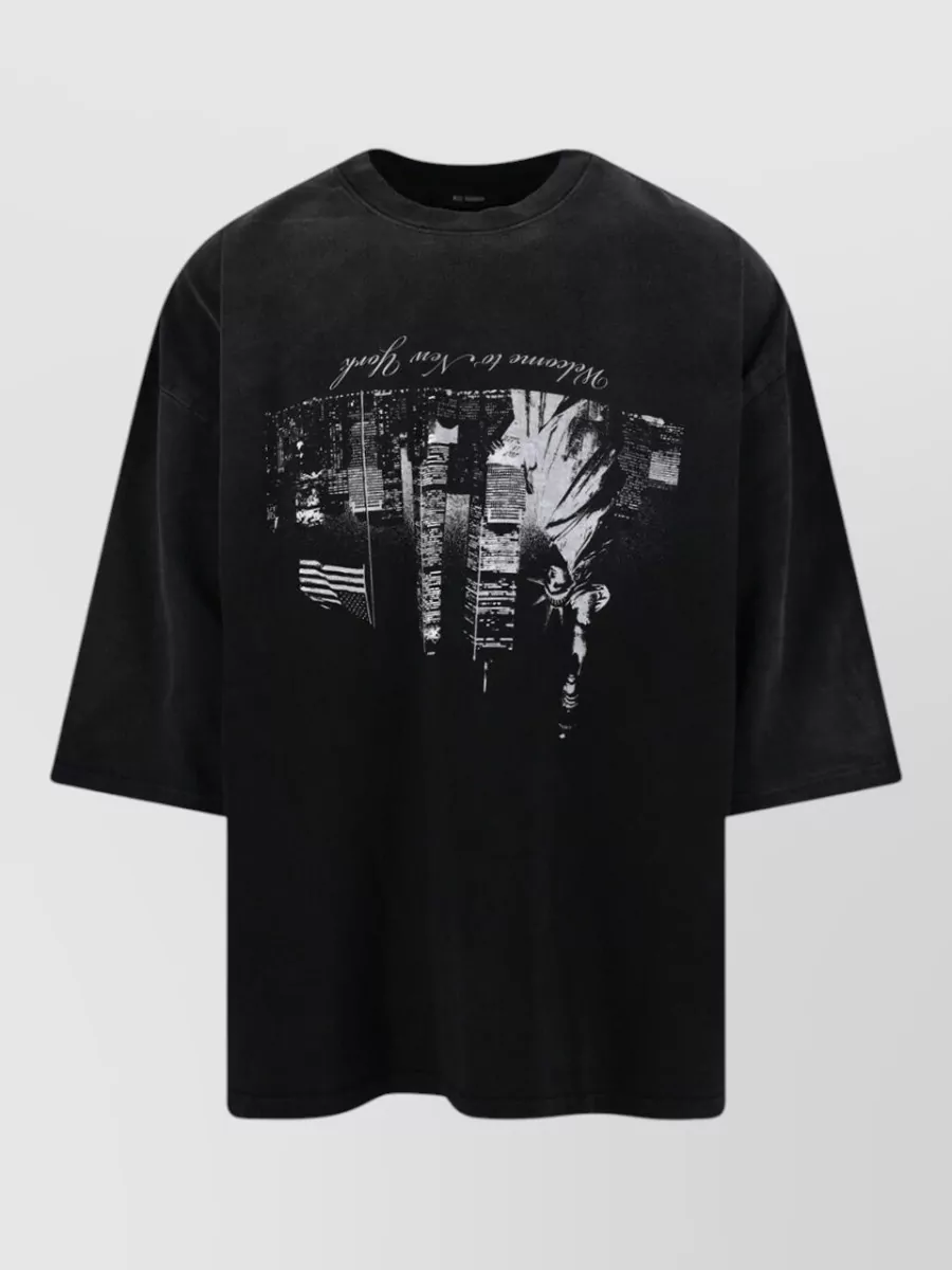 Willy Chavarria Cotton short sleeve t-shirt