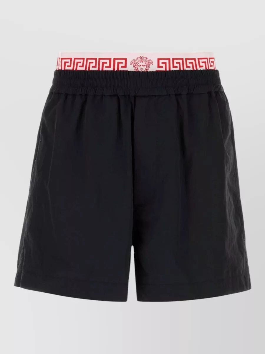 Versace Bermuda swim shorts