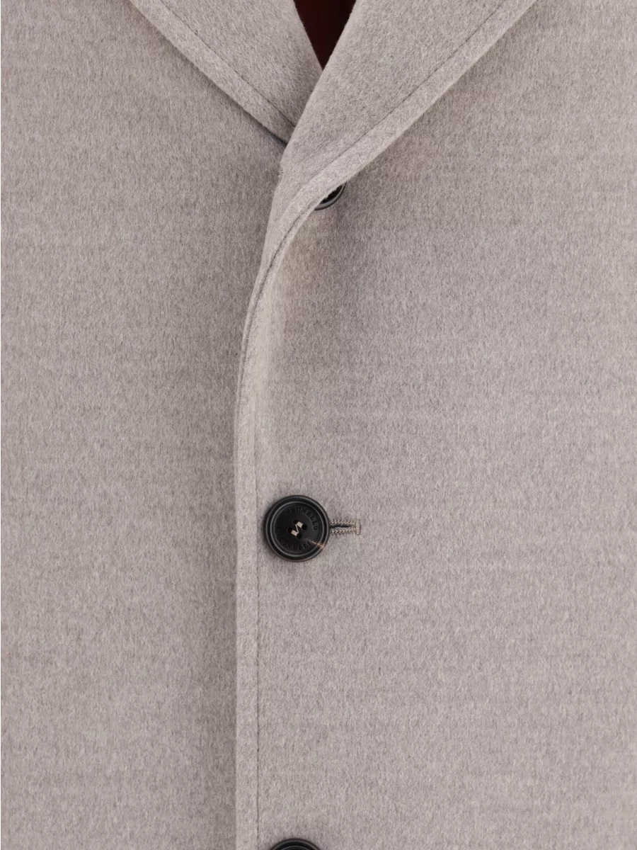 Brunello Cucinelli Virgin Wool Single-Breasted Coat