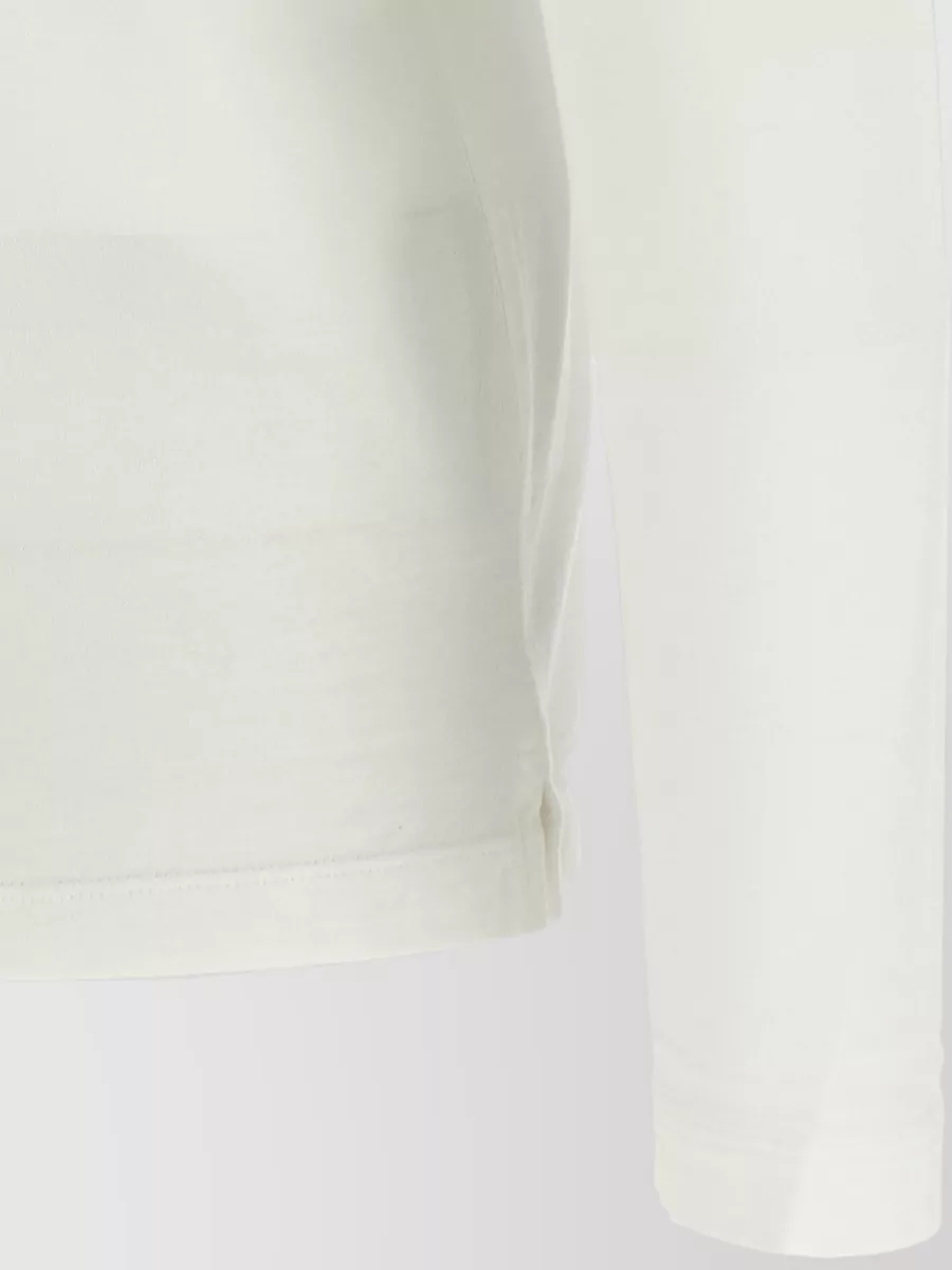 Zanone Ice Cotton Long Sleeve Crew Neck T Shirt