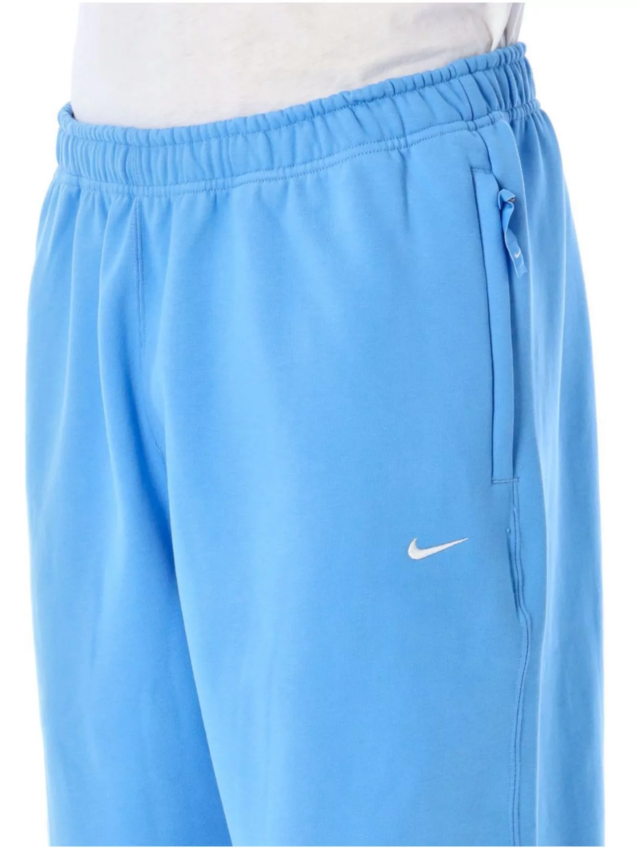 Nike Cuffed Loose Fit Cotton Blend Trousers
