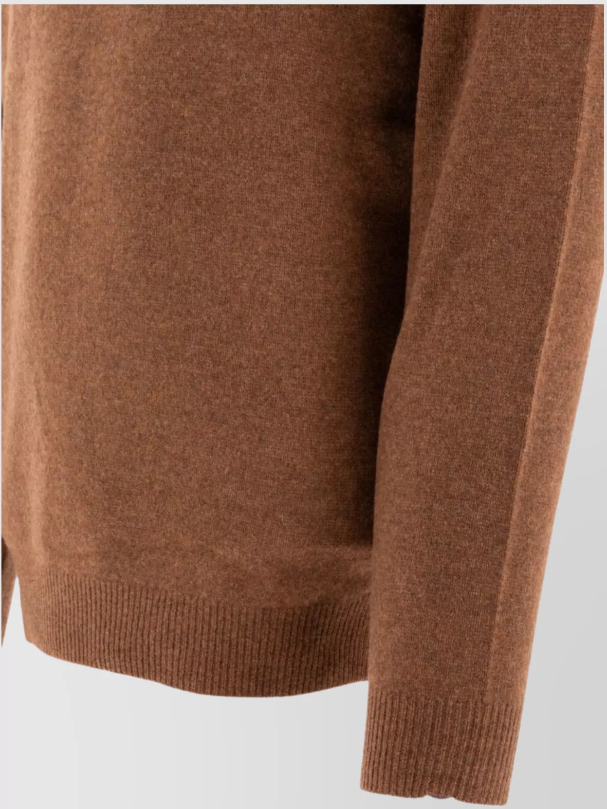 Beams Plus Wool Polo Shirt Featuring Ribbed Cuffs And Hem