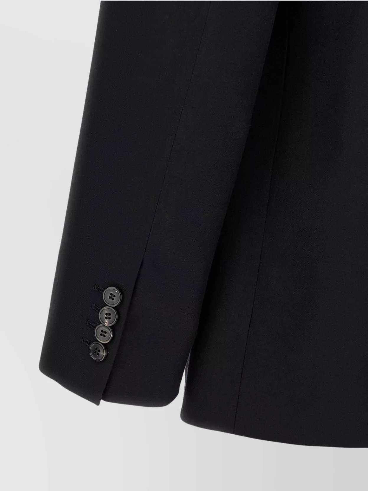 Dries Van Noten Double-breasted Blazer Notched Lapels In Black
