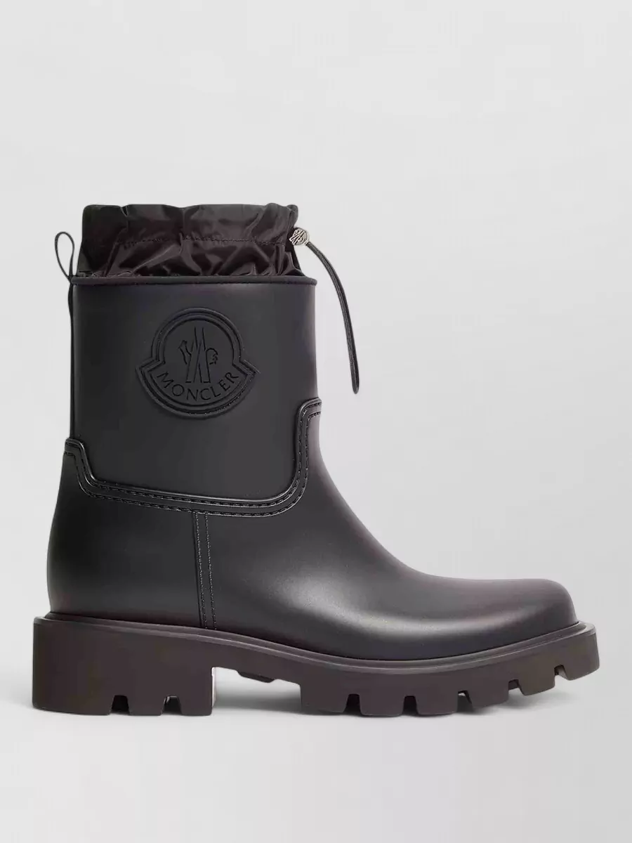 Moncler Pvc Rain Ankle Boots