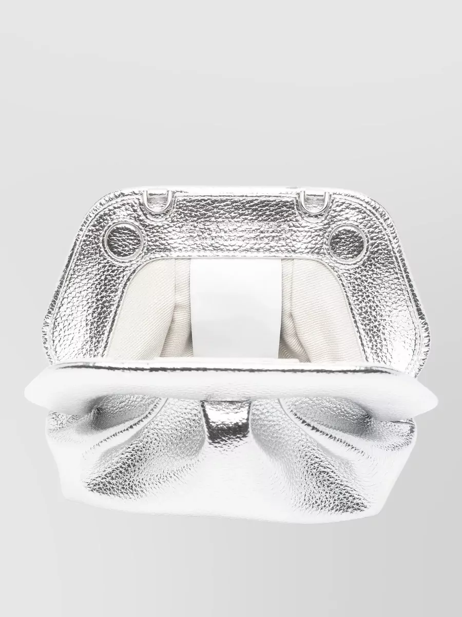 Themoiré Bios Small Clutch Bag Top Handle Strap