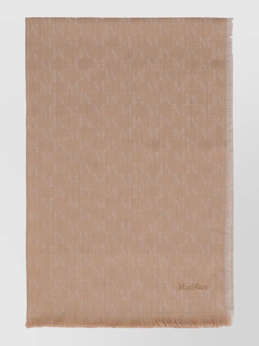 Max Mara virgin wool stole