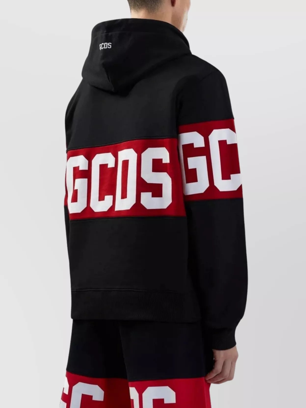 Gcds Band Logo Hoodie Drawstring Hood