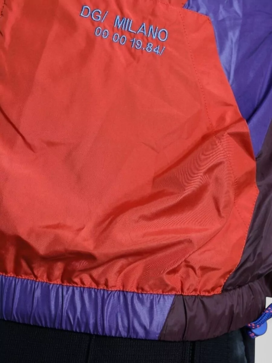 Dolce&Gabbana Colorblock Windbreaker Jacket