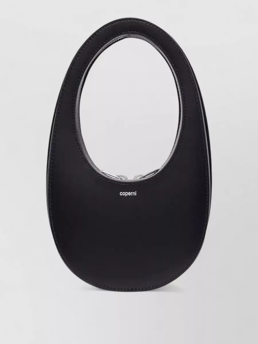 Coperni swipe leather clutch bag