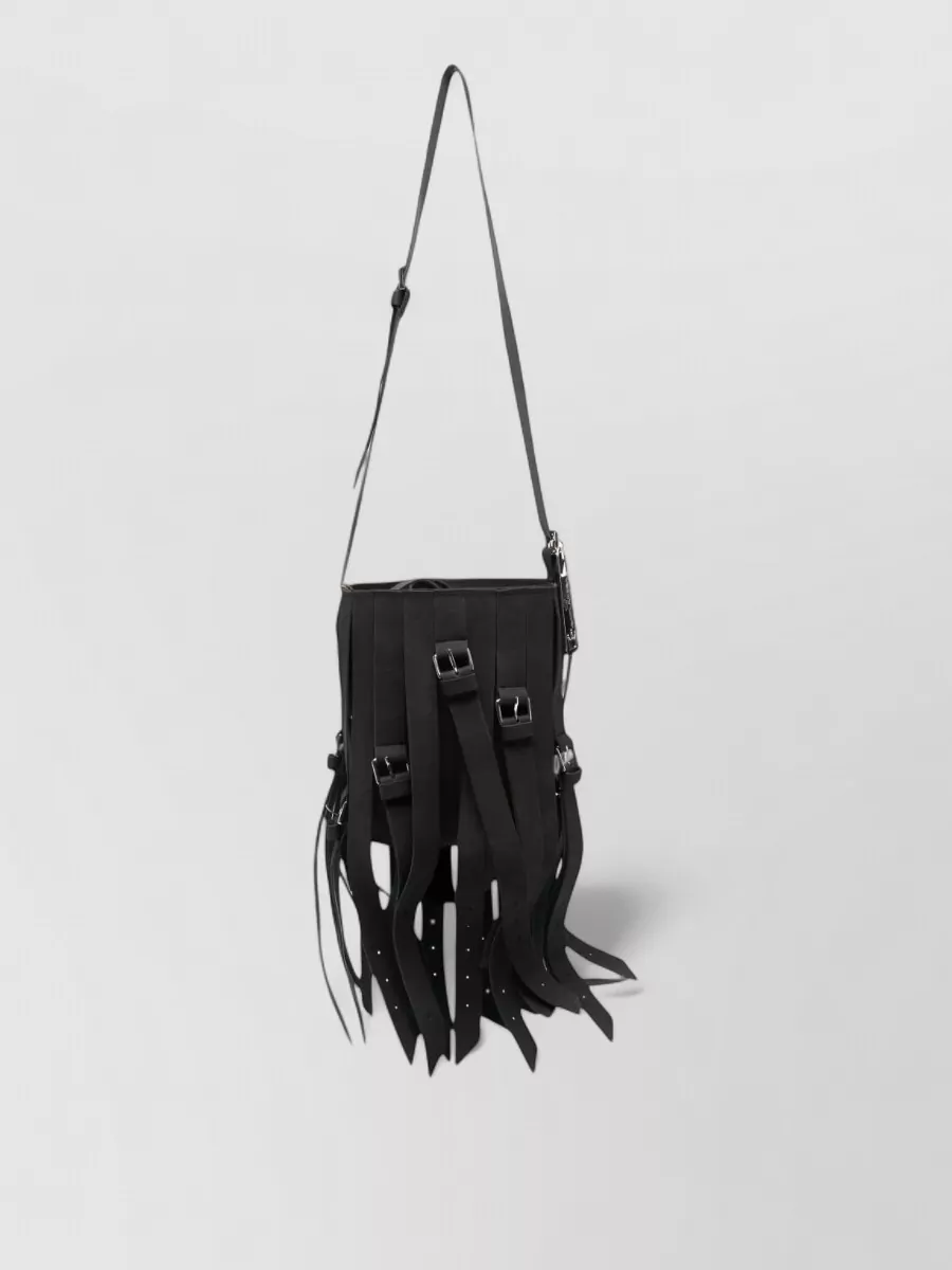 La Milanesa Fringed Shoulder Bag