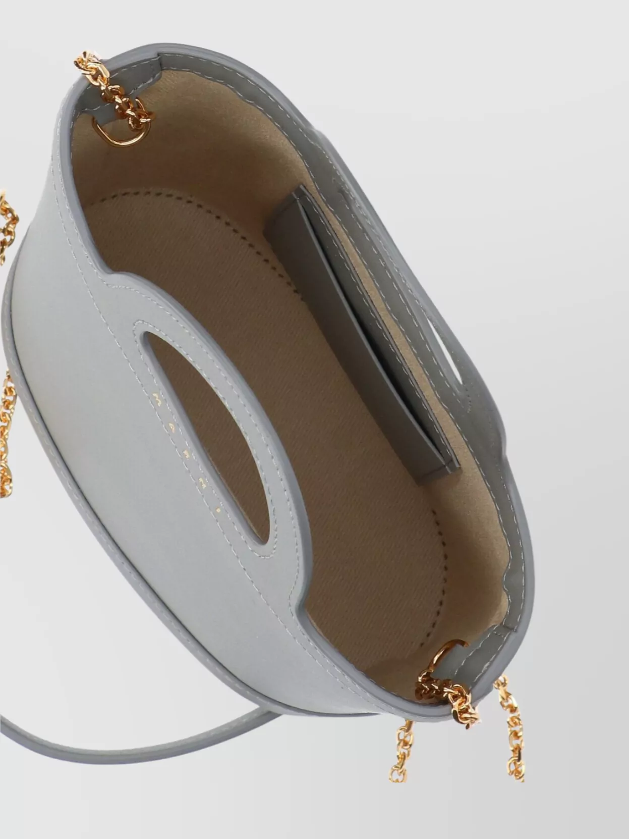 Marni Handle And Chain Strap Shoulder Bag
