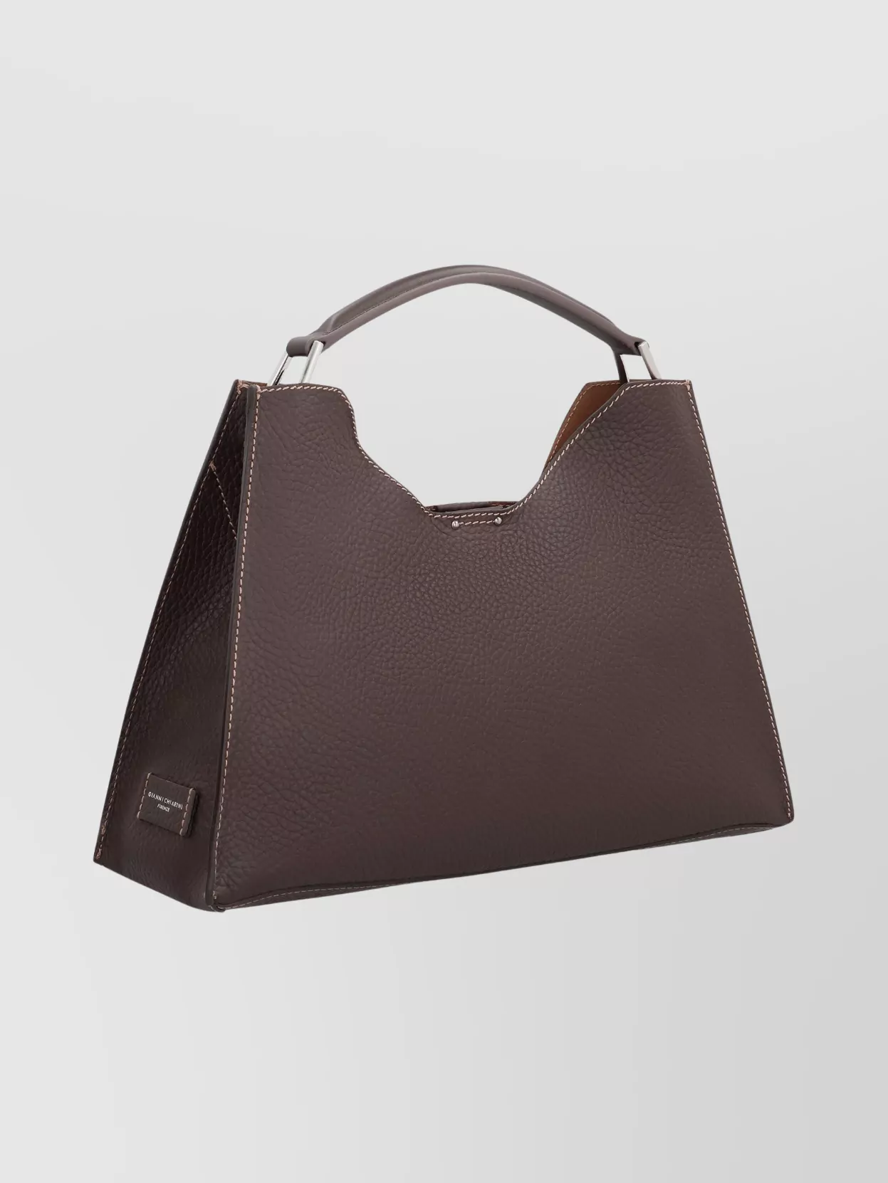Gianni Chiarini Leather Shoulder Bag Removable Strap
