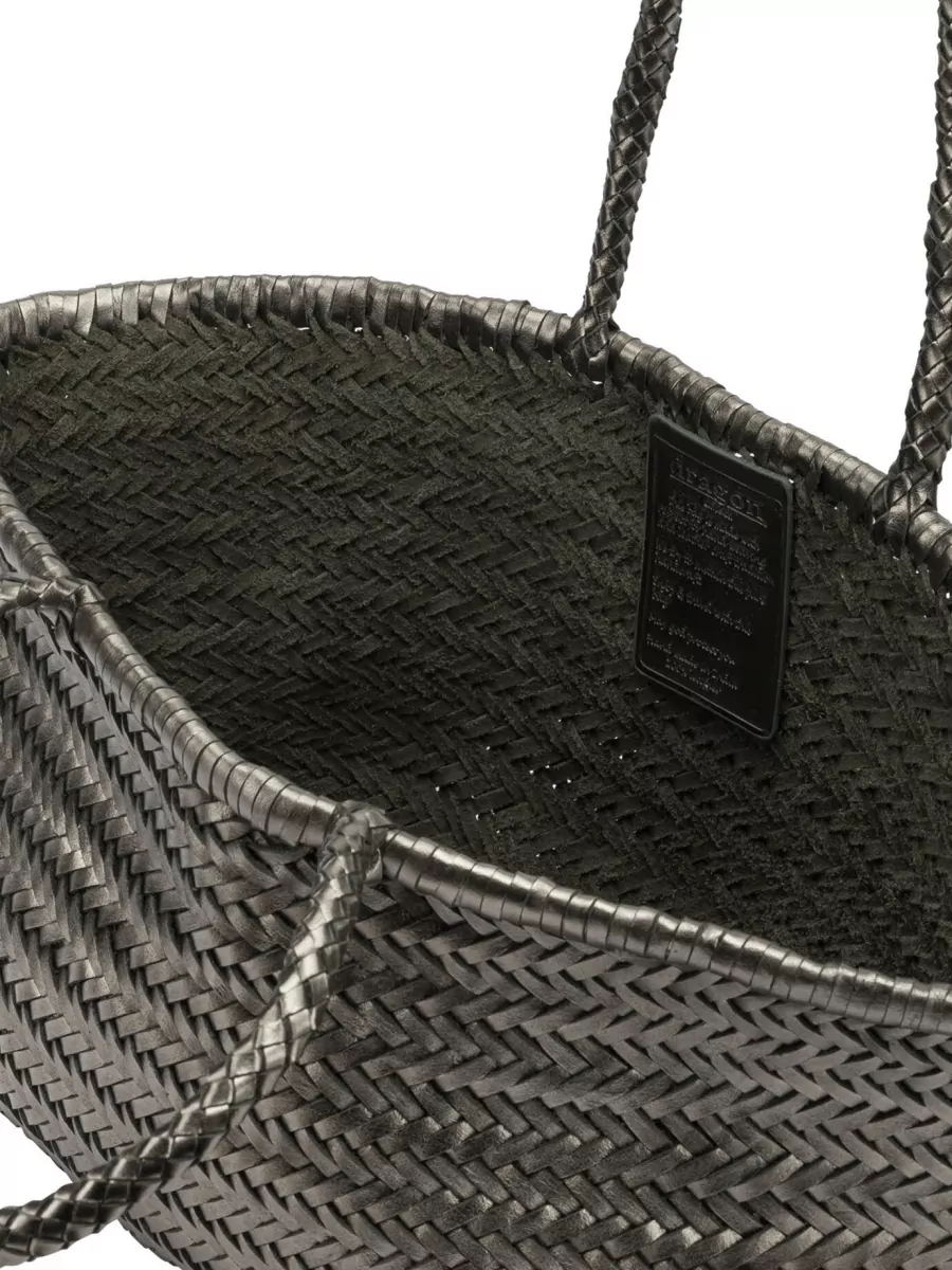 Dragon Diffusion Shoulder Bag Double Handles Woven Texture
