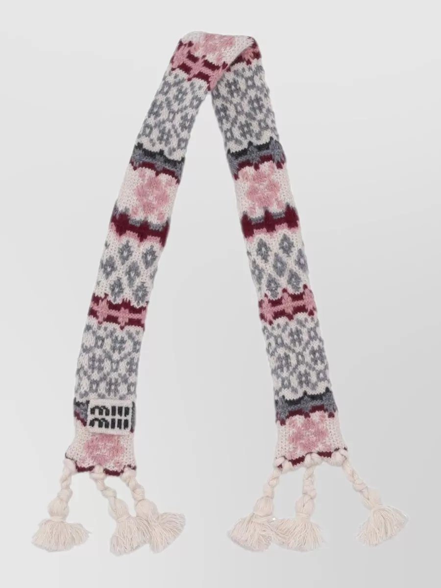 Miu Miu Cashmere keyring