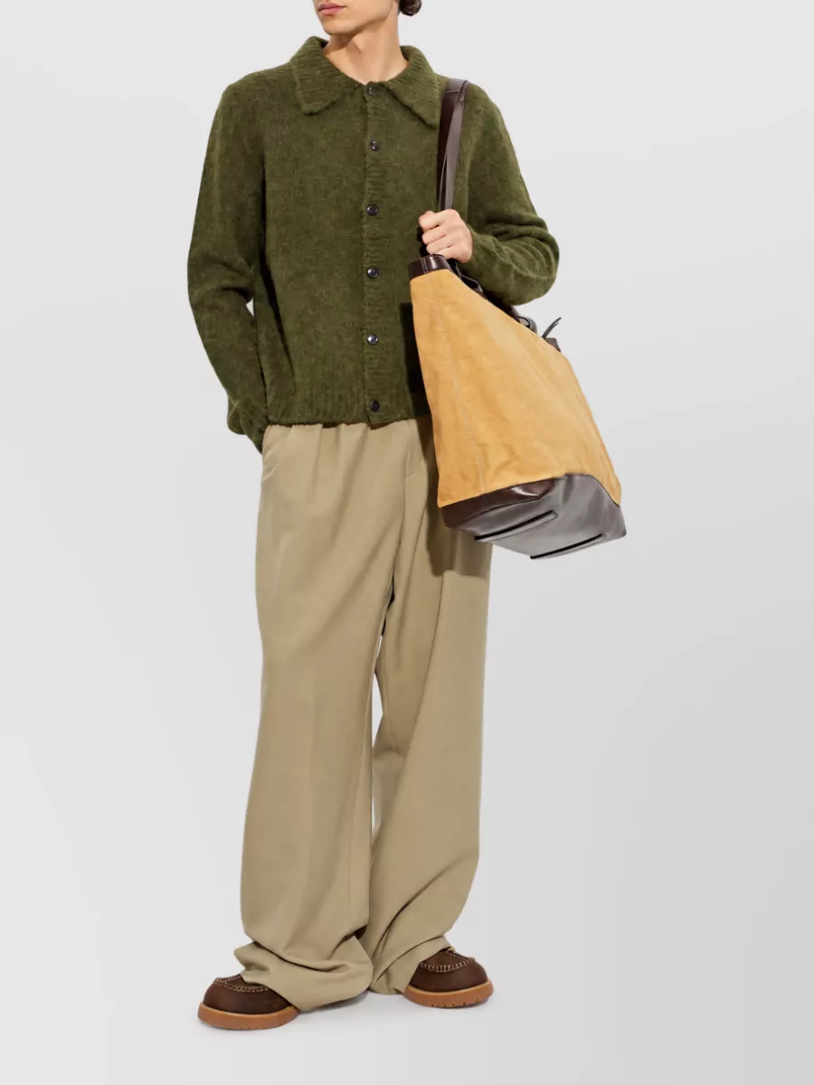 Dries Van Noten Wool Alpaca Lightweight Jacket