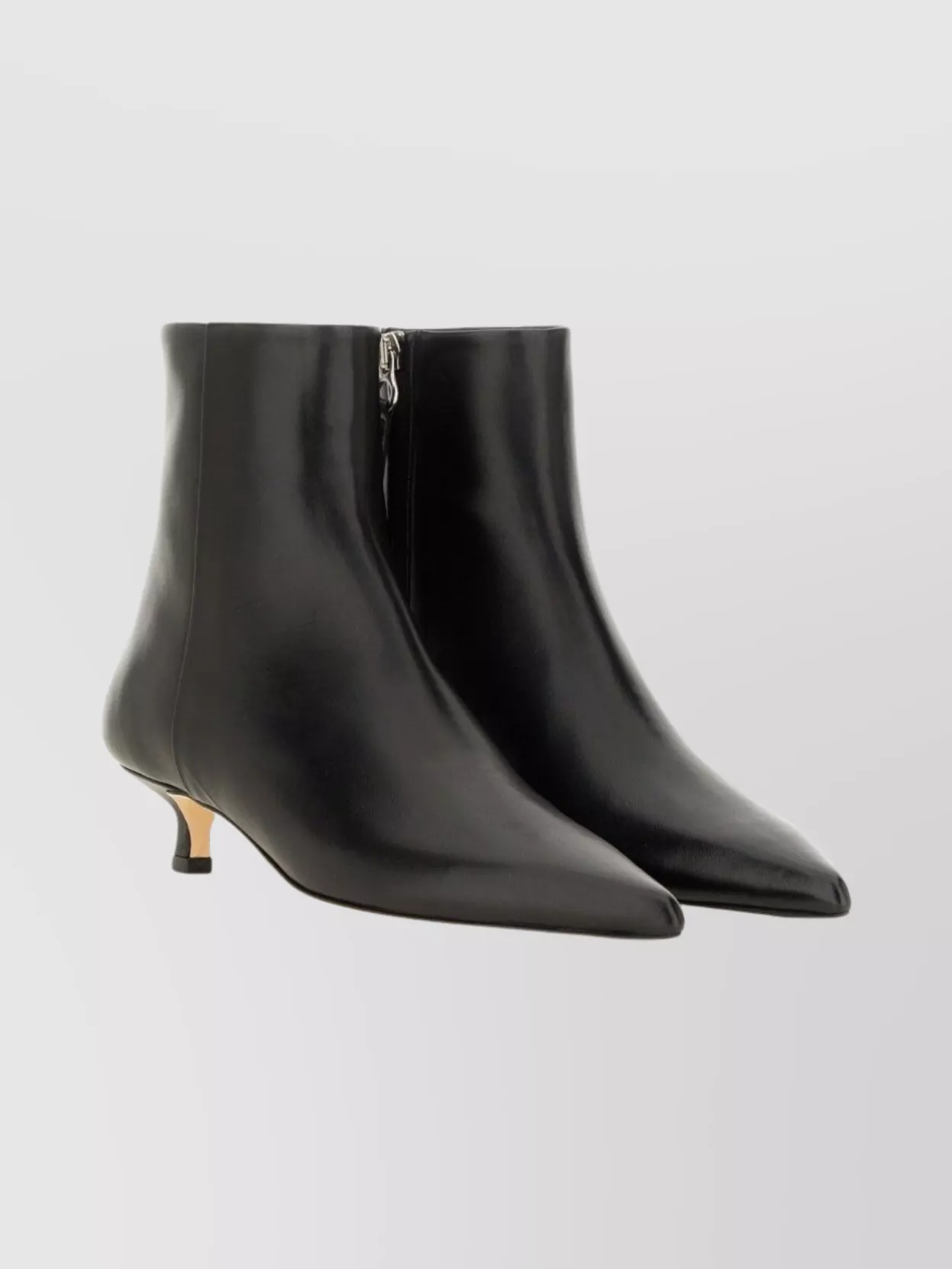 Aeyde Ankle Boots Featuring Pointed Toe Kitten Heel