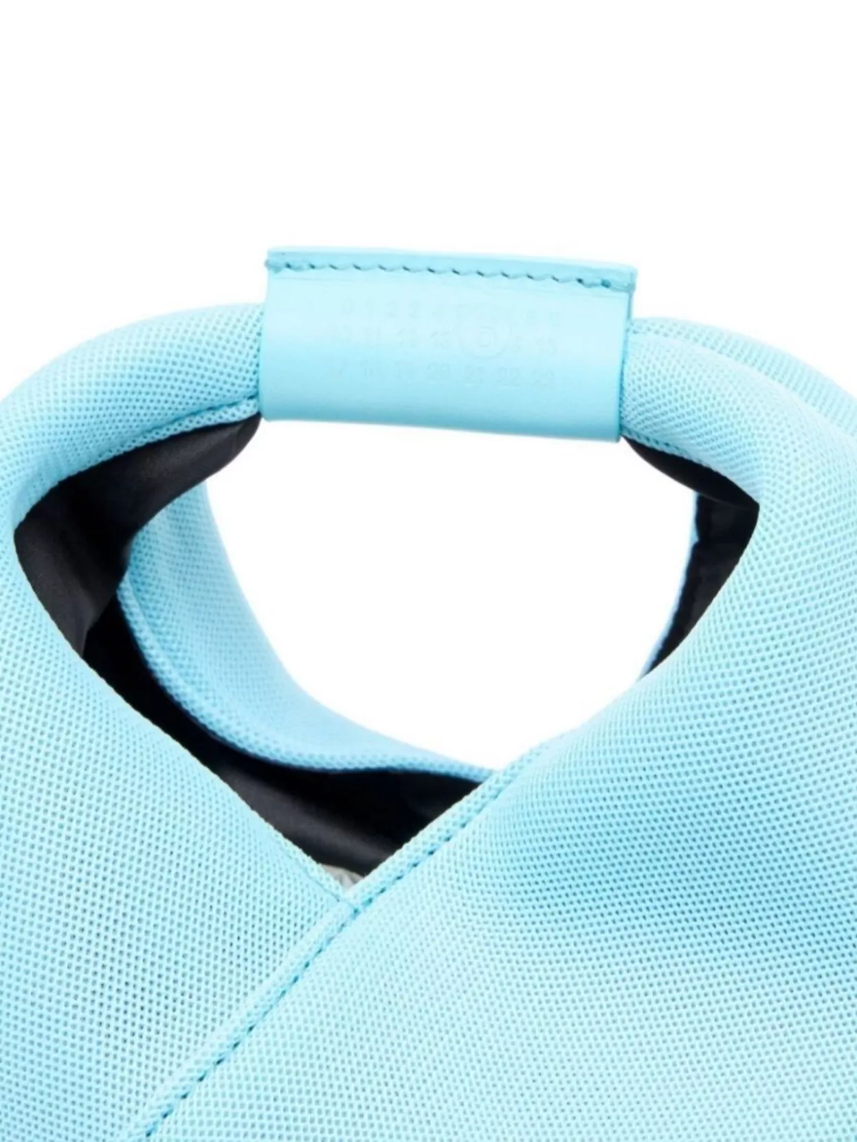 Mm6 Maison Margiela Mesh Japanese Crossbody Bag With Tubular Handle