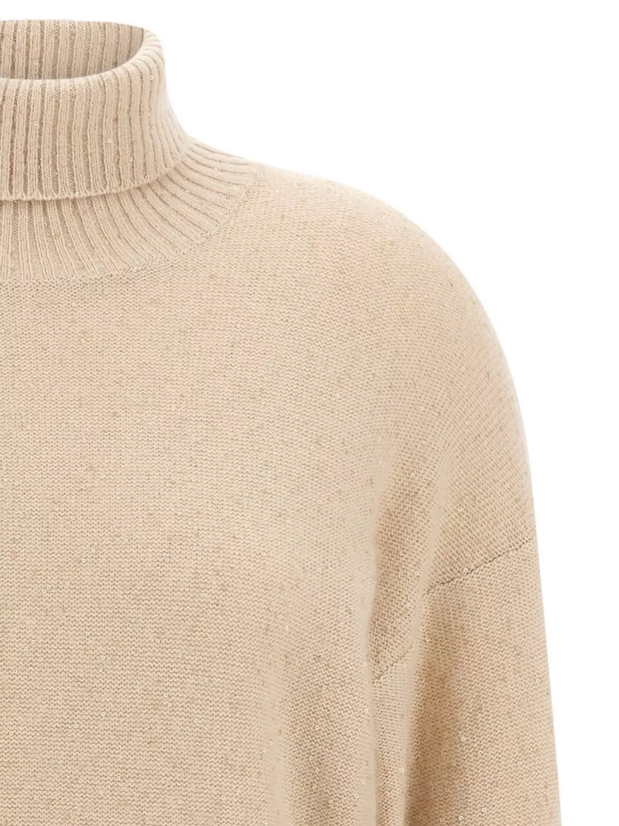 Fabiana Filippi Turtleneck Sweater Featuring Sequin Detail