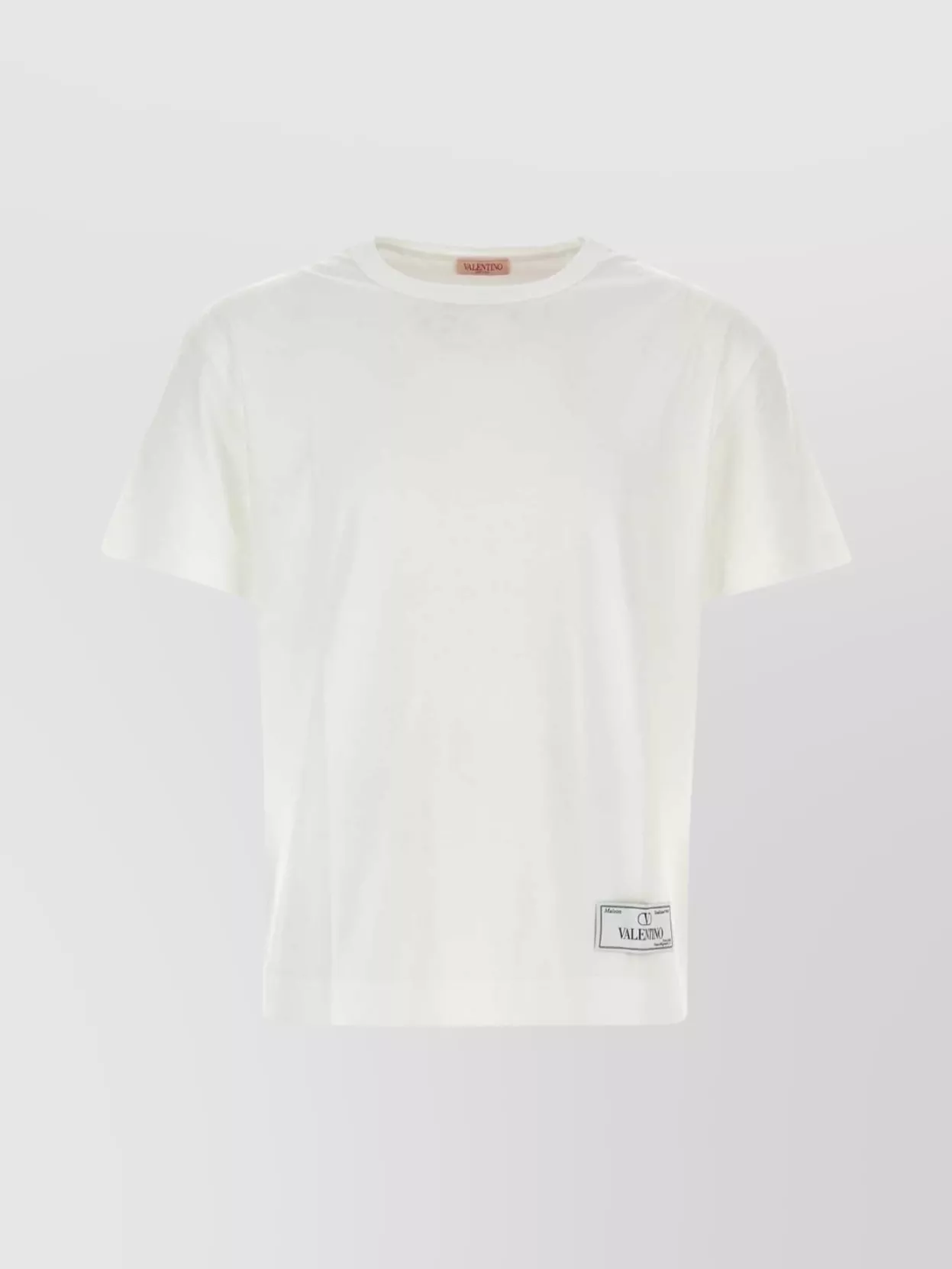Shop Valentino Versatile Crew Neck T-shirt