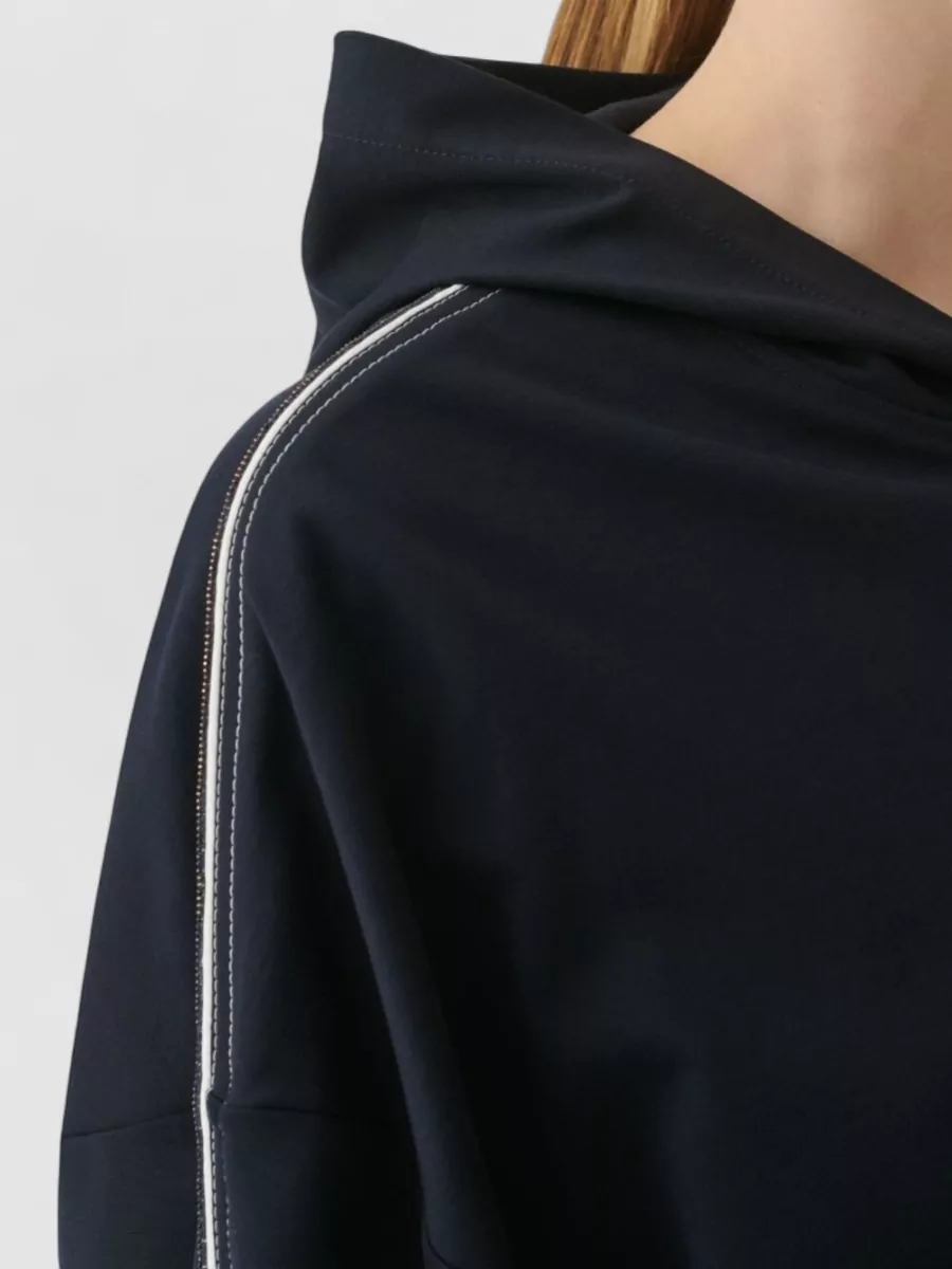 Fabiana Filippi Ribbed Zip Hoodie