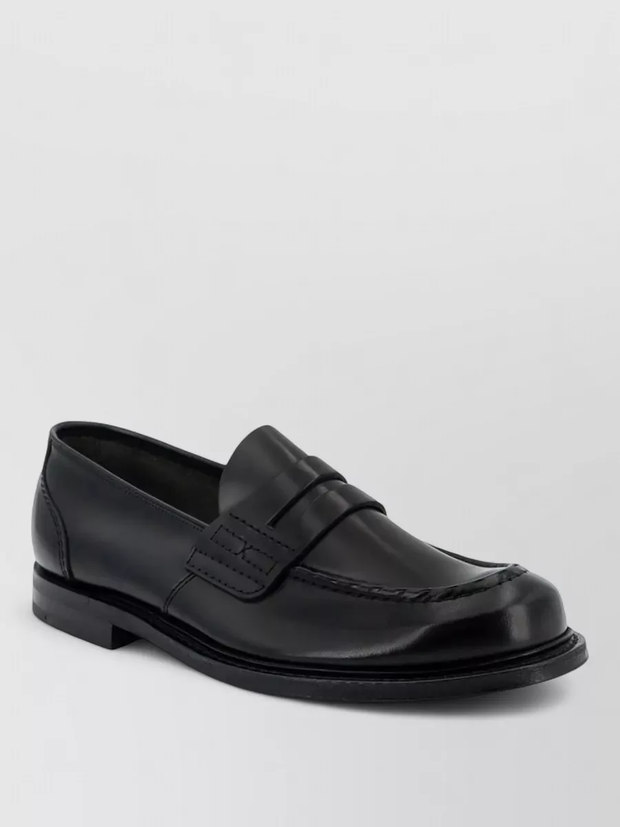 Church's leather loafers