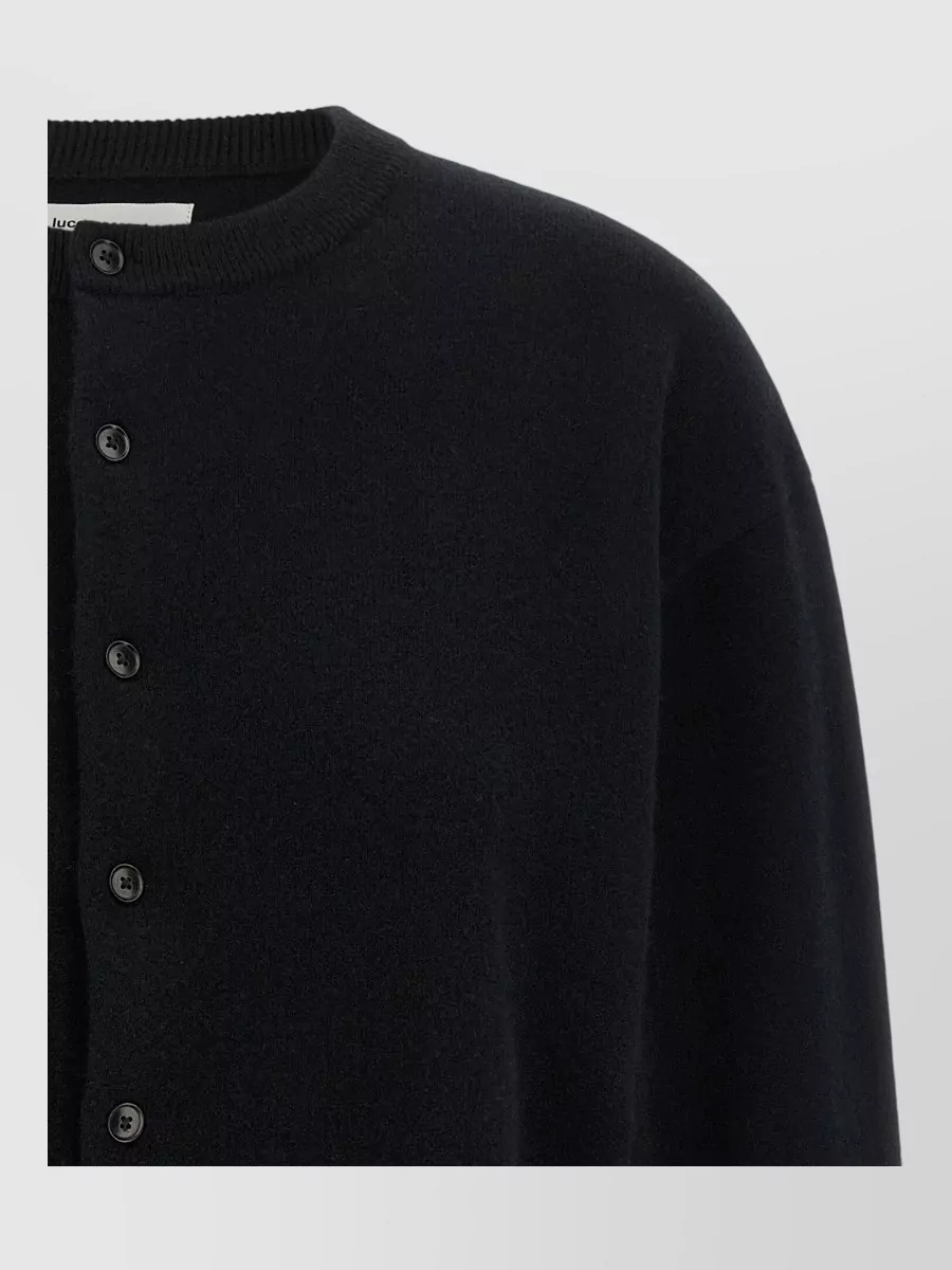 Extreme Cashmere Cashmere Ribbed Long-Sleeve Cardigan