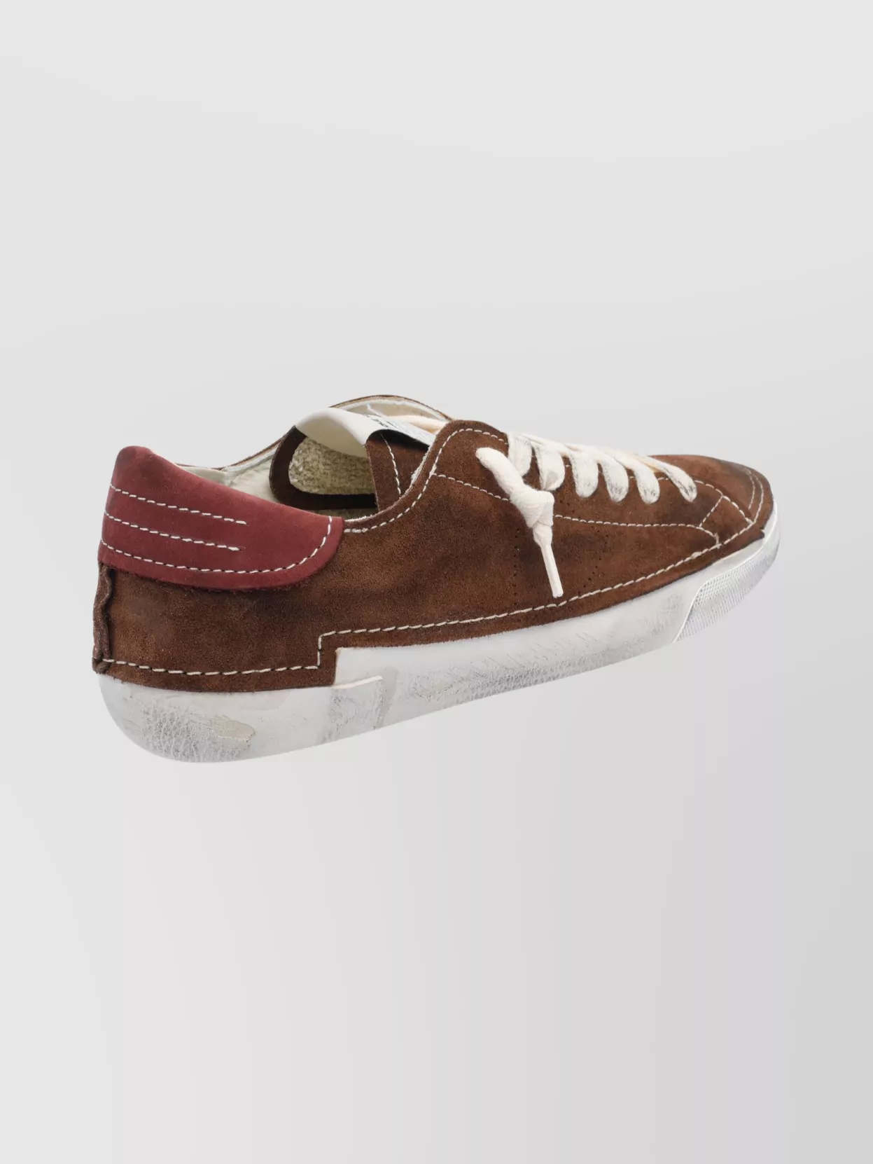 Philippe Model Casual Low Top Sneakers With Contrast Stitching