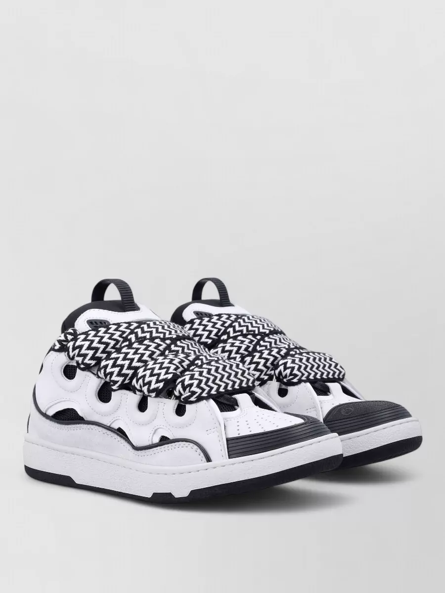Lanvin leather low-top sneakers
