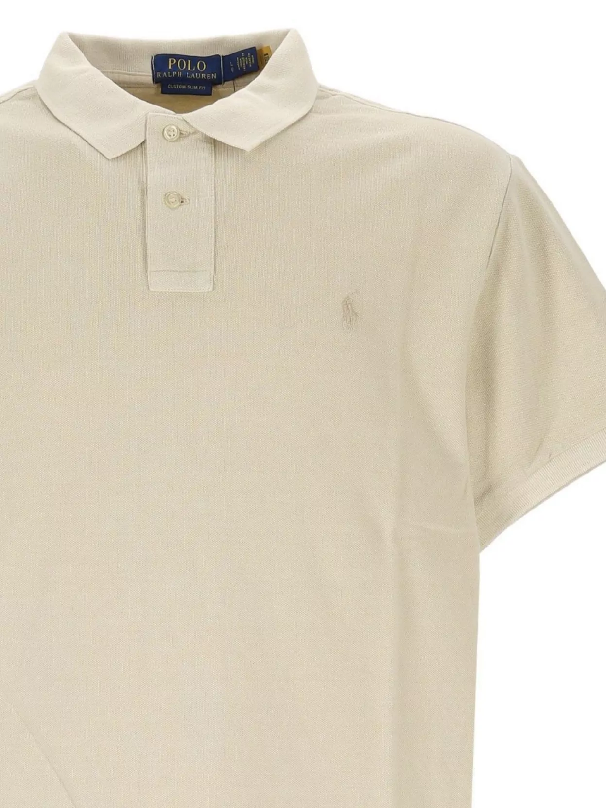 Ralph Lauren Logo Polo Shirt With Collar And Short Sleeves