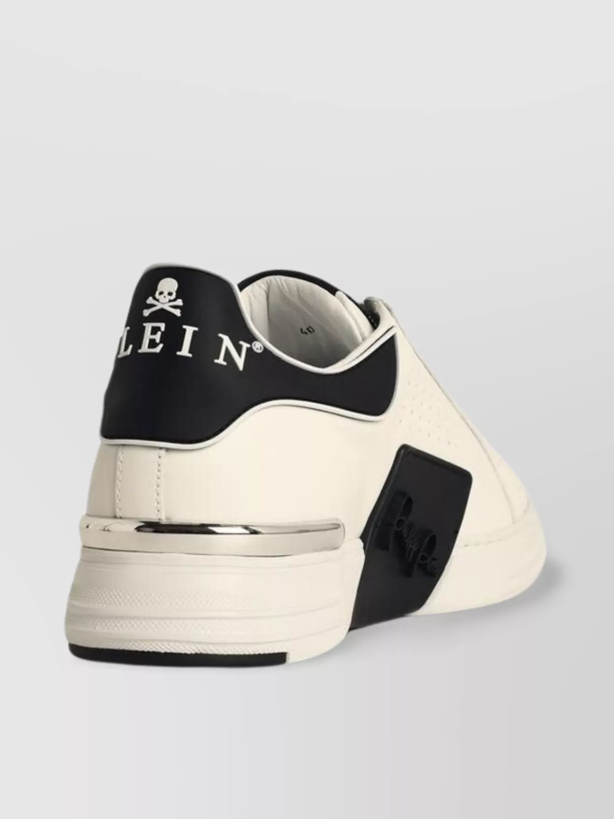 Philipp Plein 'Low-Top Ghost' Leather Sneakers